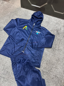 Fabrication professionnelle de haute qualité 100% coton survêtement pour hommes survêtements imprimés confortables pour l'hiver brodé - Product Image 6