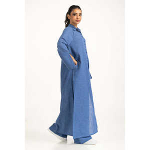 Camisa de Lino de Corte Regular WM-COD-SS25-371T Estilo Casual - Product Image 1