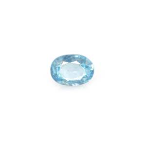 Zircón Azul - 4.31 Quilates, Gema de Aguamarina Natural de Alta Calidad, Facetada, Calibrada, Corte Ovalado, Marquesa, Cuadrado, Trillón, Ópticamente - Product Image 1