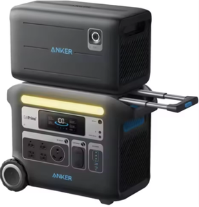 Authentic New F2000 <b>Portable</b> PowerStation with 4096Wh Lithium Ion Expansion Battery 4 <b>AC</b> Outlets 2400W Home Use - Product Image 2