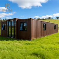 Villas de conteneurs préfabriquées de luxe, maisons de conteneurs pliables et extensibles, cabines mobiles portables, hôtels et chambres de stockage