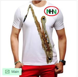 เสื้อยืดผู้ชายผ้าฝ้าย100% ดีไซน์ใหม่ - Product Image 2