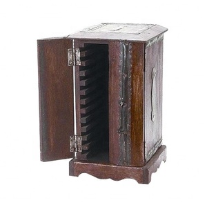 Top Product Wooden Home Decorative Boxes High Quality Treasure Chest Jewelry <b>Box</b> With <b>Lock</b> Vintage Handmade <b>Wood</b> Craft Gift Item - Product Image 5