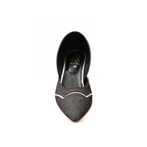 Zapatos de corte negros WN7283 Zapatos planos cómodos - Product Image 1