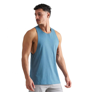 Débardeur pour homme en coton biologique de qualité supérieure, fabriqué en usine certifiée, qualité export - Product Image 6
