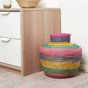 Jarrón de algas marinas rosa para decoración Hecho en Vietnam Material ecológico para decoración del hogar y decoración de vajilla al por mayor - Product Image 3