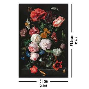 Jan Davidsz De Heem Paper <b>Poster</b> Wall-Usable Still Life with Flowers - Product Image 5