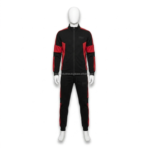 Conjunto Deportivo de Verano para Hombre, Dos Piezas, Chaqueta con Cierre y Pantalones con Cintura Elástica, Estilo Francés, Personalizable con Logotipo, Ligero - Product Image 2