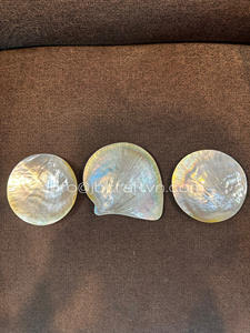 คุณภาพสูงริมฝีปากสีเหลืองแม่จานมุกคาเวียร์เสิร์ฟจานเสิร์ฟทําจากเปลือกแฮนด์เมดเวียดนามคาเวียร์แผ่น - Product Image 3