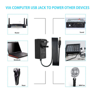 Adaptador de Corriente CA/CC de 12V 2A, Enchufe Tipo <span class=keywords><strong>G</strong></span> para Reino Unido, Fuente de Alimentación de Pared con Certificación UKCA <span class=keywords><strong>BS</strong></span> <span class=keywords><strong>1363</strong></span> - Product Image 4