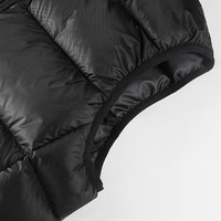 Doudoune Sans Manches Personnalisable pour Homme, Style Urbain Hiver, Fermeture Éclair, Traitement de Surface, Service OEM, Design Sur Mesure