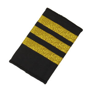 Insigne d'épaulette de la marine royale artisanal avec logo personnalisé brodé Options d'étiquette de marque pour robe ou vêtements de performance - Product Image 2