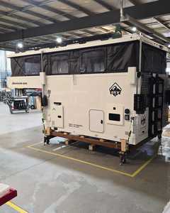 Espacioso Remolque Desplegable para Camionetas/Light Trucks, Tamaño Personalizado, Opciones de Puerta Lateral, Tienda de Campaña, Aire Acondicionado y Refrigerador - Product Image 2