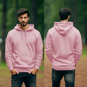 Heavy-Weight 350Gsm Winter Premium Hoodie 60% algodón 40% poliéster Casual ODM Pullover Hoodie Impresión en relieve de alta calidad con capucha - Product Image 4