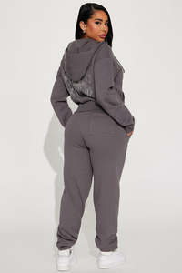 2023 High Quality Custom Sweatsuits <b>Women</b> 2 Piece 460 GSM 100% Cotton Jogging Suits Sweat Suit Blank Tracksuit for <b>Women</b> - Product Image 3