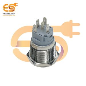 19 Mét vòng ánh sáng tự khóa kim loại chuyển đổi 12-24V <span class=keywords><strong>push</strong></span> <span class=keywords><strong>button</strong></span> với chỉ số màu vàng biểu tượng điện 5A LED - Product Image 5