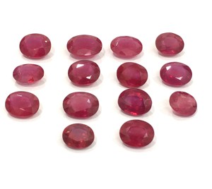 Piedras preciosas de rubí de 4-8 quilates tratadas térmicamente naturales de calidad comercial para hacer anillos y colgantes para compradores de fábrica al precio más barato - Product Image 3