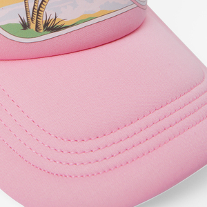 Casquette de sport d'été personnalisée en gros, casquette trucker en coton couleur personnalisée, imperméable, avec logo brodé 3D, design en maille, 6 panneaux - Product Image 6