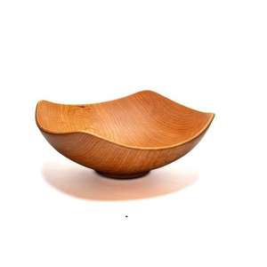 <b>Bamboo</b> Handmade Salad Serving <b>Bowl</b> for Home Kitchen Bohemian Style Exporters India - Product Image 5