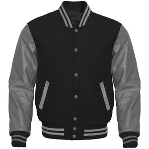 2025 gros hommes bouton up Baseball College veste couleur personnalisée Varsity veste pour hommes - Product Image 5