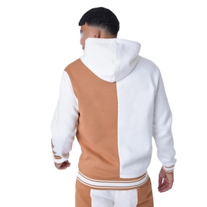 Vêtements de sport pour hommes Survêtements solides imprimés Survêtement décontracté Nouveau style Sweats à capuche et pantalons de survêtement à fermeture éclair Ensembles deux pièces - Product Image 4