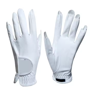 Gants de golf personnalisés de haute qualité en cuir Cabretta pour hommes femmes respirant main gauche impression en silicone indonésie sport - Product Image 1