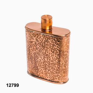 Matraz de cobre martillado Diamante de cobre puro - Product Image 5