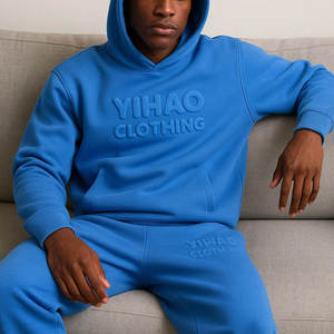 Sudadera con Capucha de Invierno Personalizada del Fabricante, 500 g/m², Gruesa, Corte Regular, para Hombre, 100% Algodón, Transpirable y Ecológica - Product Image 1