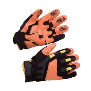 Gants de moto personnalisés unisexes toutes saisons confortables en cuir PU imperméable avec grip durable pour hommes et femmes - Product Image 1