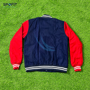 Chaqueta Universitaria de Alta Calidad para Hombre 2025, Transpirable, Estilo Urbano de Invierno, Bordado Frontal Personalizable, Venta al por Mayor - Product Image 2