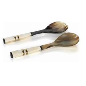 Cucharas de cuerno decorativas, tenedores, juego de cubiertos para comedor, cuchillo para mantequilla, cuerno de búfalo Natural, cubiertos de cocina para uso en restaurantes - Product Image 4