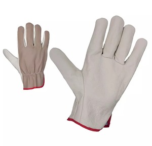 Gant de conducteur pour la sécurité industrielle du Grain de vache, gant de gréeur en cuir pour le conducteur et l'industrie en maximisant l'usure - Product Image 5