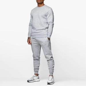 Logotipo personalizado Servicio OEM Hombres Ropa O-cuello Sudadera Chándal Pantalones Conjuntos Deportes Sudadera Traje - Product Image 2