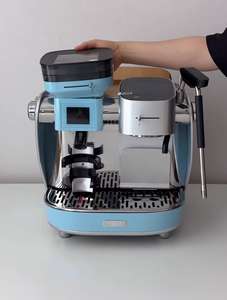 Cafetera Espresso Automática Profesional Comercial con Sistema de Agua Caliente, 12 Bares de Presión, Control de Temperatura, Aluminio, para Hotel - Product Image 4