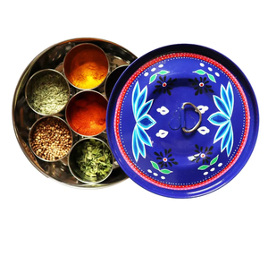 Boîte à épices en acier inoxydable de qualité alimentaire Boîte de stockage de cuisine en acier inoxydable pour herbes et épices - Product Image 1