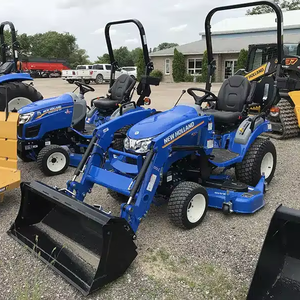 Tracteur Chargeur New Holland WORKMASTER 25S WD d'Occasion Matériel Agricole Moteur 50CV Boîte de Vitesses Pompe Moteur Roulement - Product Image 1