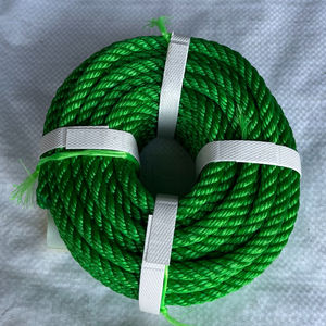 เชือกตกปลา 3 เส้น 10มม.*220ม. เชือก PP แบบเกลียว เชือกไนลอนโพลีเอทิลีน สำหรับตกปลาและใช้งานทางทะเล ราคาขายส่ง - Product Image 1