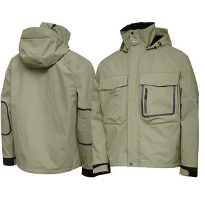 Chaqueta Impermeable y Transpirable para Adultos Unisex con Protección UPF 50, Diseño Personalizado, Marca Flying Fish, Revestimiento de PU de 500g, Cierre de Cremallera - Product Image 1