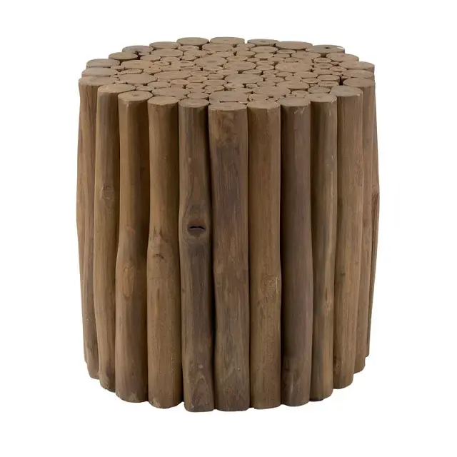 Лучшее натуральное качество Бенгальский конец стола деревянный стол от GM IMPEX.