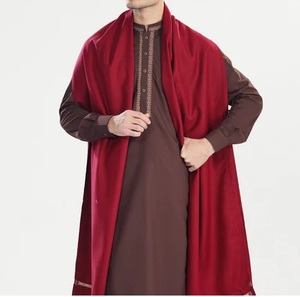 Châle en laine 100% de qualité supérieure pour les fêtes, les mariages, les épaules, la tête, vente chaude, châles en laine d'automne et d'hiver, logo personnalisé en gros - Product Image 2