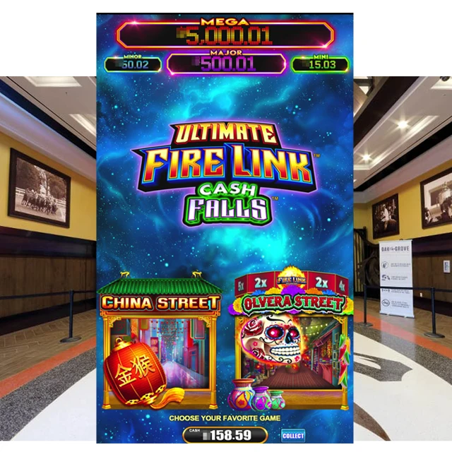 Fire link cash falls Olvera Street и китайская уличная монета push game fire fall WMS550 POG видеоигра Прямая продажа с завода