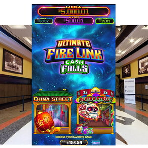 Lửa liên kết tiền mặt rơi olvera đường phố và Trung Quốc đường phố đồng xu đẩy hoạt động trò chơi lửa mùa thu wms550 POG Video Trò chơi nhà máy bán hàng trực tiếp - Product Image 1