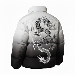 Nouvelle Veste Puffer à Capuche Zippée Personnalisée avec Logo Brodé pour Homme – Qualité Premium, Idéale pour l'Extérieur et le Streetwear – Collection Hiver Très Demandée - Product Image 6