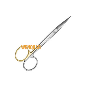 กรรไกรผ่าตัดแหวนทองแบบแมนนวลขนาด11.5ซม. กรรไกรตัดม่านตาสำหรับทันตกรรมจัดส่งเร็วเครื่องมือทางทันตกรรม - Product Image 1