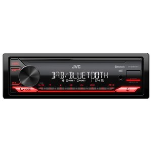 Autoradio JVC KD-X282DBT 1 DIN Noir 4x50W DAB+ pour Bluetooth USB AUX Sans Lecteur CD - Product Image 1