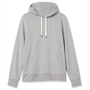 Venta caliente sudaderas con capucha para hombres 100% algodón diseño personalizado Color sólido transpirable mangas completas disponibles hombres Sudadera con capucha - Product Image 1