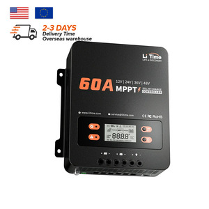 Controlador de Carga Solar MPPT de 12V 24V 36V 48V 60A Directo de Fábrica para Sistemas Fuera de Red de LiFePO4 y Plomo-Ácido - Product Image 1