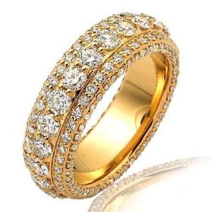 ขายส่ง10K 14K ทอง18K VVS Moissanite แหวนหมั้นเพชร925สำหรับผู้หญิงเครื่องประดับแหวนทองรูปไข่มรกตสดใส - Product Image 3