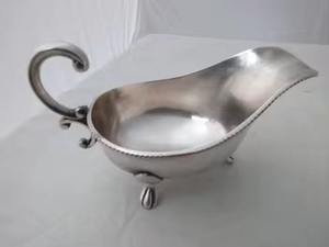 เรือน้ำเกรวี่ทำจากทองเหลืองบริสุทธิ์เรือเกรวี่โลหะคุณภาพสูงเหมาะสำหรับใช้ในบ้านและโรงแรม - Product Image 4