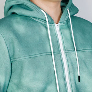 Conjunto de pantalones cortos con capucha y cremallera de algodón de alta calidad profesional Unisex para hombre con estampado de tinte de corbata para verano e invierno conjuntos profesionales con capucha - Product Image 5